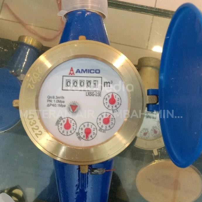 Water Meter AMICO / Meteran Air AMICO 1 Inch ,