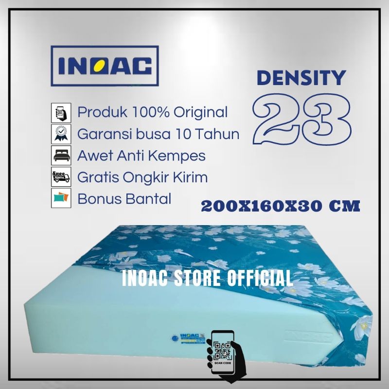 Kasur Busa Inoac No 2 Uk 200x160x30 cm garansi busa 10 tahun