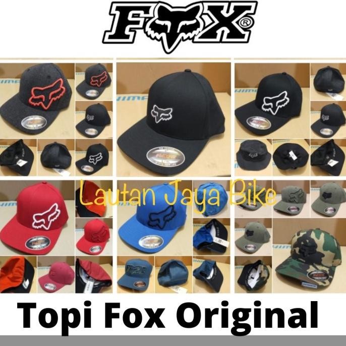 TOPI SNAPBACK TOPI FOX ORIGINAL FLEXFIT