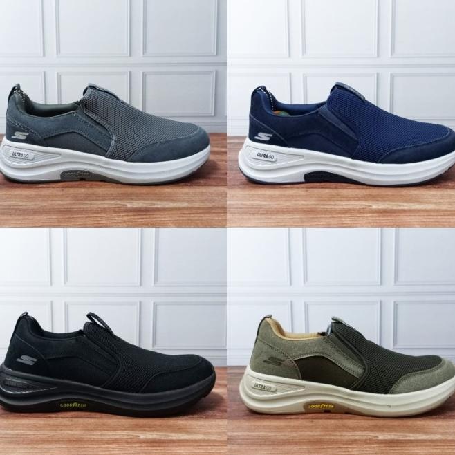 Skechers Ultra Go X Goodyear/Sepatu Pria/Sepatu Slip On/Skechers
