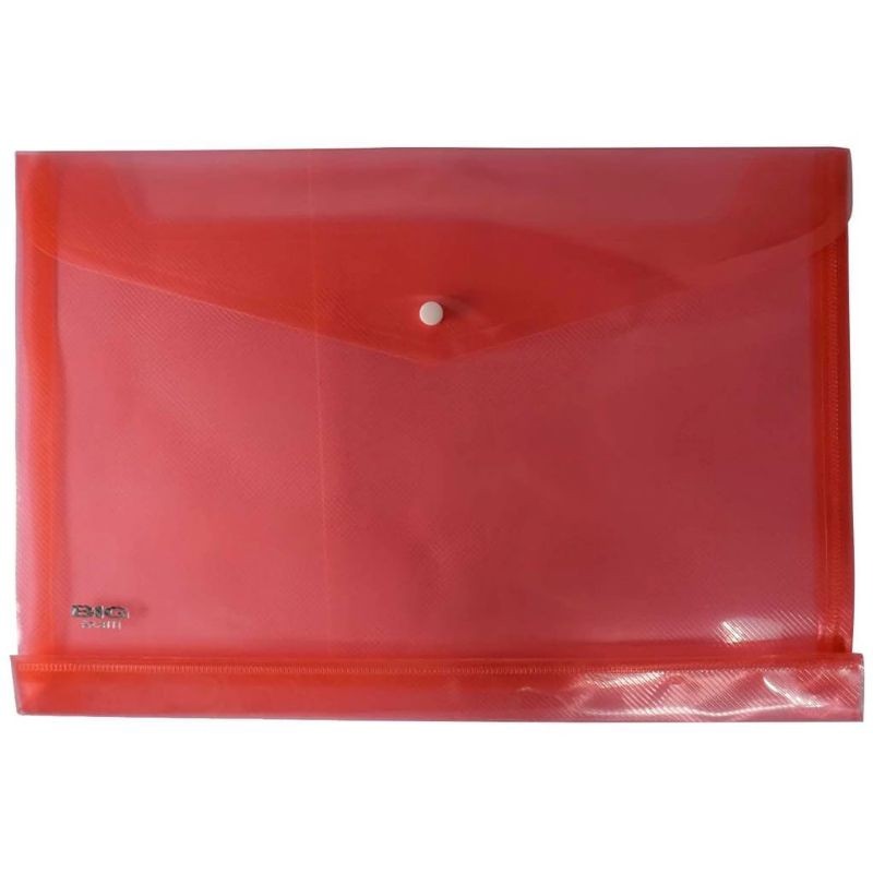 

MAP KANCING F4 FOLIO PLASTIK TRANSPARAN DOKUMEN / MAP PLASTIK 1 KANCING FOLIO F4