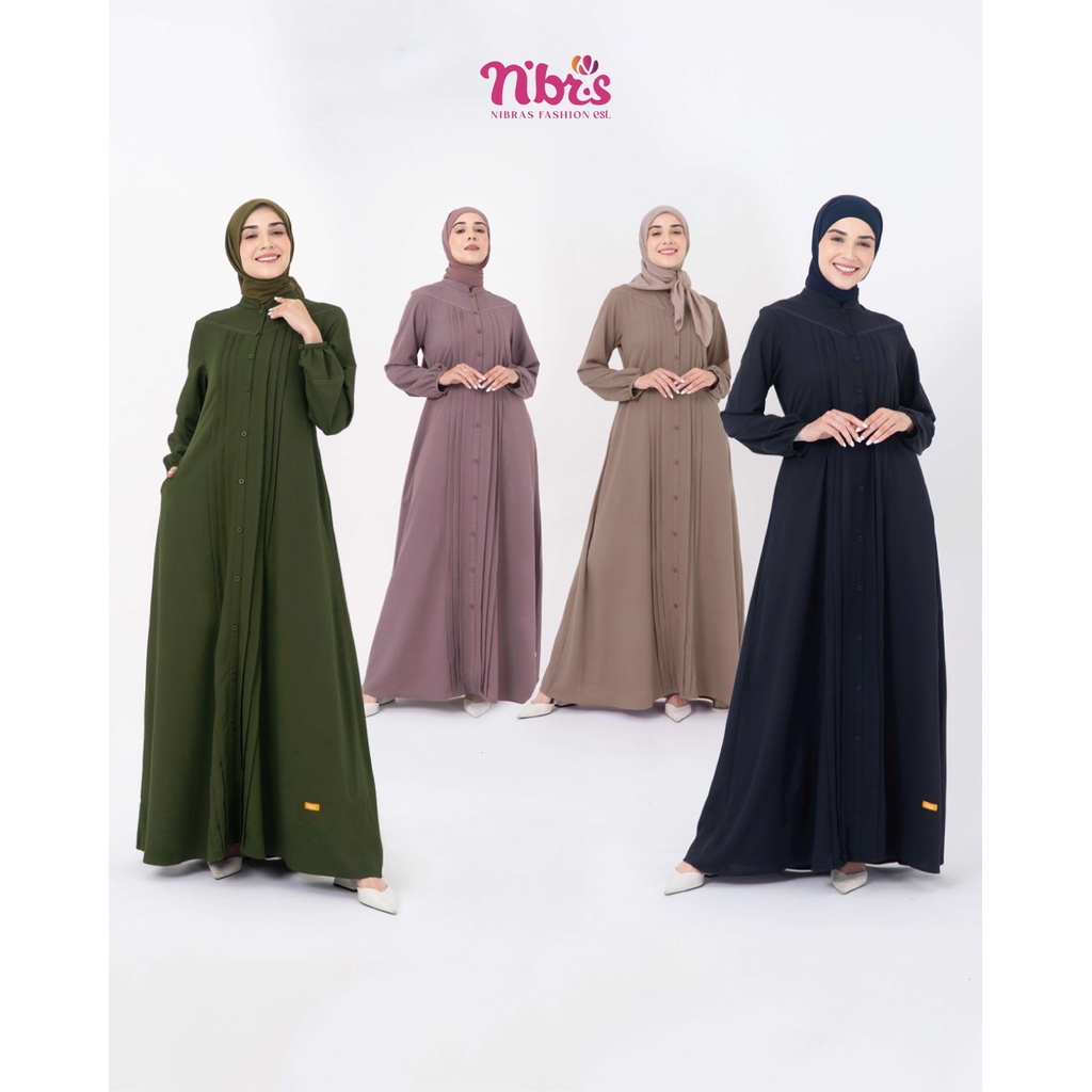 GAMIS NIBRAS RESYA 109 / GAMIS NIBRAS TERLARIS 2024 / GAMIS NIBRAS TERBARU 2024 / DRESS NIBRAS TERMU