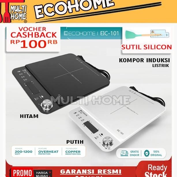 Ecohome Induction Cooker Eic-101 Smart Kompor Induksi Listrik Low Watt