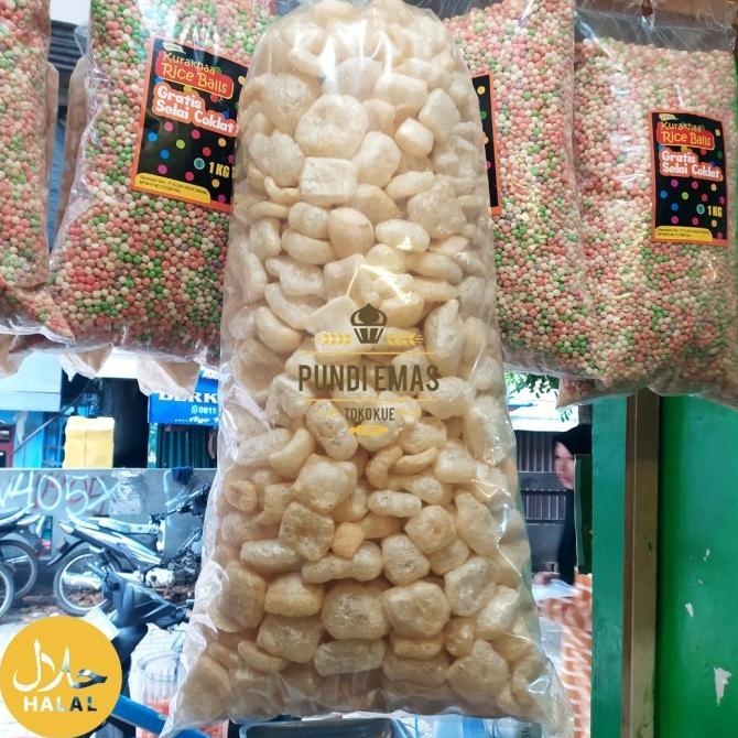 

KERUPUK KRUPUK KULIT SAPI 1 KG HOMEMADE DOROKDOK 1 BALL H85S