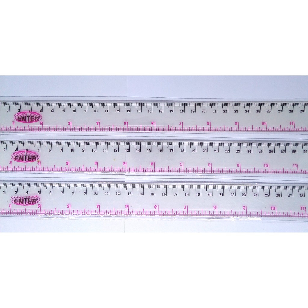 

Penggaris Plastik Enter - 30 cm