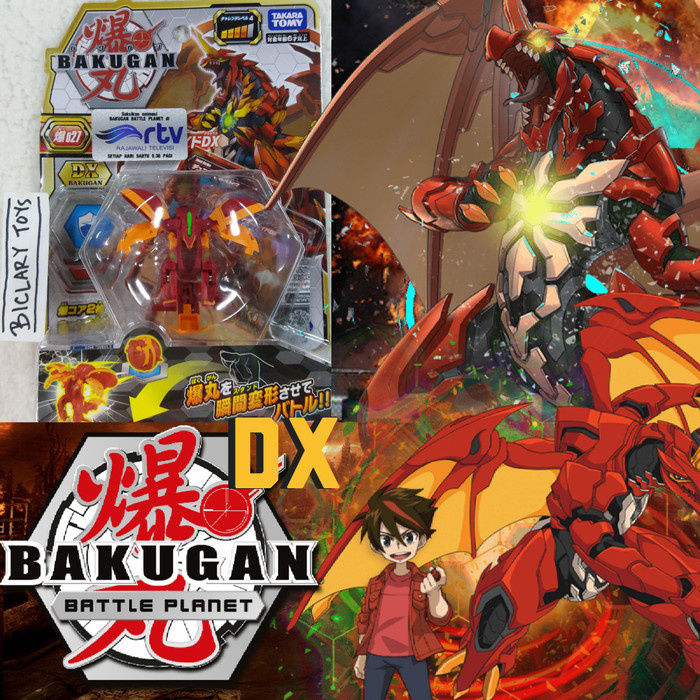 Bakugan DX Dragonoid Drago Baku 027 27 Battle Planet Takara Tomy ORI