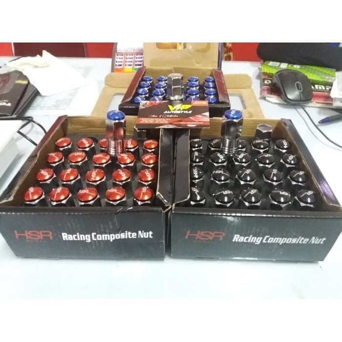 MUR RODA RACING MUR VARIASI MURAH UNTUK SEMUA JENIS MOBIL BAUT LUGNUT