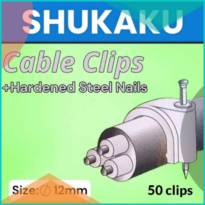 

Shukaku Clips Cable Klem Kabel Shukaku 12mm 140BZ4 suku cadang