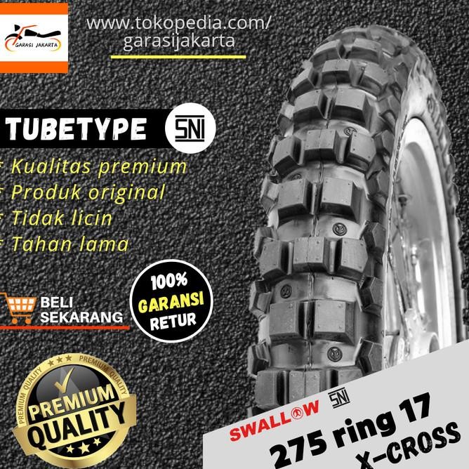 Ban Luar Motor Cross Swallow 275-17 Ring 17 S-111 X Cross Swallow Premium
