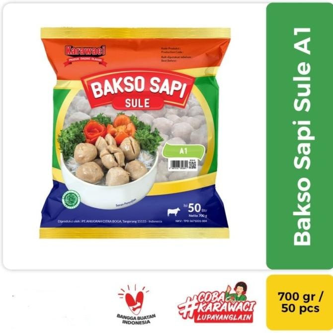 

BAKSO SAPI SULE A1 700GR ISI 50PCS BASO KARAWACI BS01