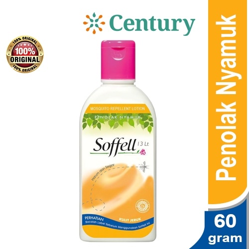 

SOFFELL MOSQUITO REPPELENT KULIT JERUK 60GR/ PENOLAK NYAMUK LOTION / PERAWATAN KULIT