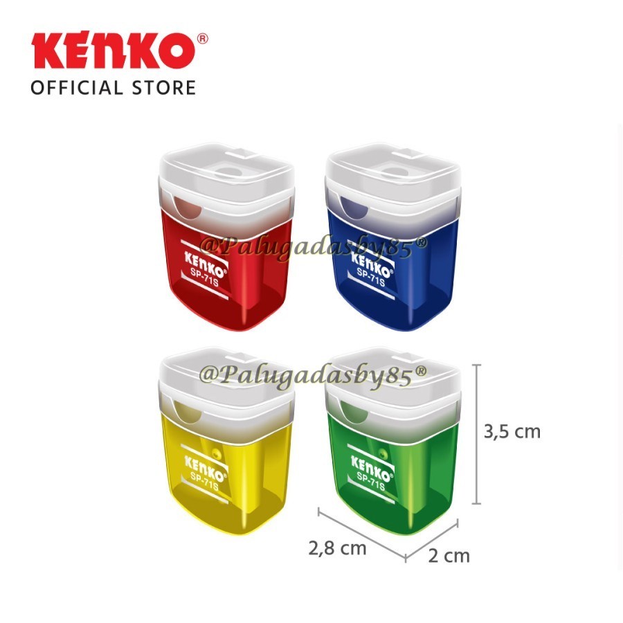 

Rautan KENKO SP-71S (1 Biji) / Sharpener Kenko SP-71S / Ongotan KENKO SP-71S / Serutan KENKO SP-71S