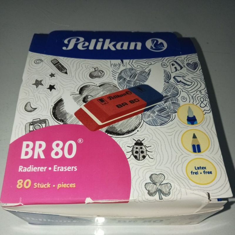 

STIP BOLPEN/PENGHAPUS BOLPEN/ERASER MERK PELIKAN