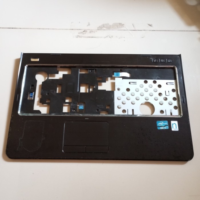 PALMREST TOUCHPAD CASING BAWAH SPEAKER DELL INSPIRON N4110