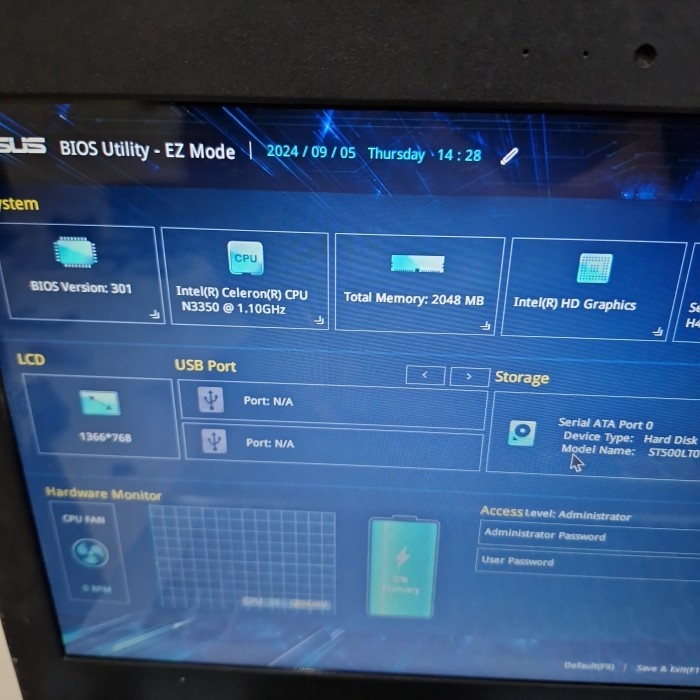 MOTHERBOARD ASUS X441N CELERON