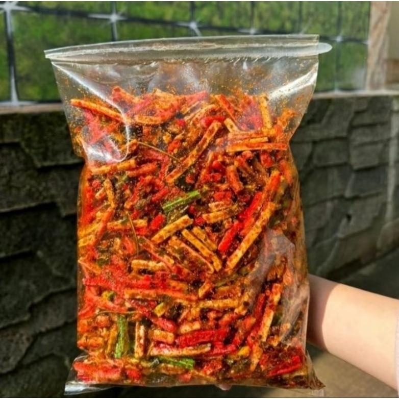 

Seblak kerupuk beton / kerupuk jaat cikruh pedas 500g