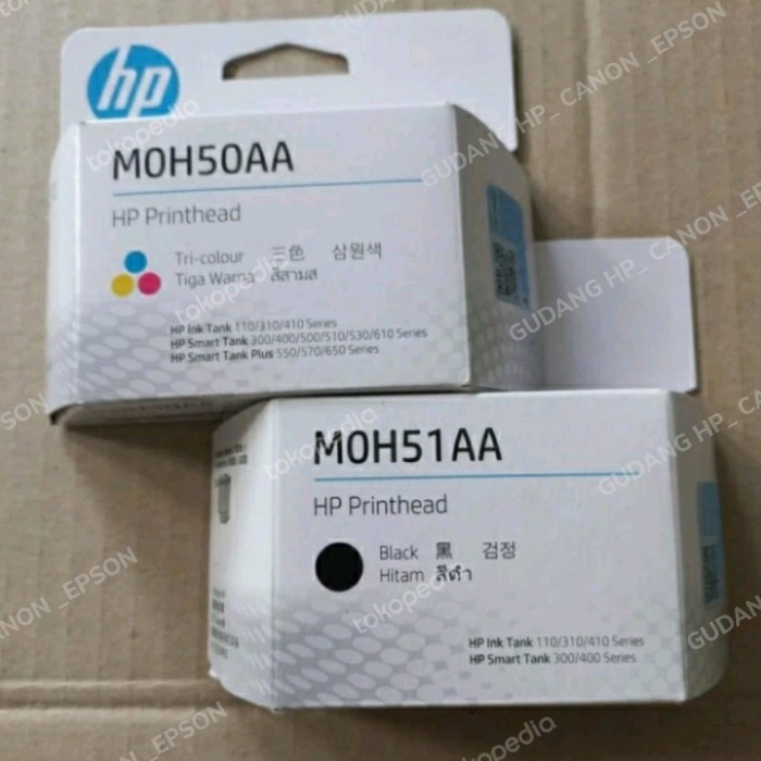 Cuci Gudang 1 Set Tinta Hp Printhead Kit Gt52 Catridge Printer 115 315 415 319 419