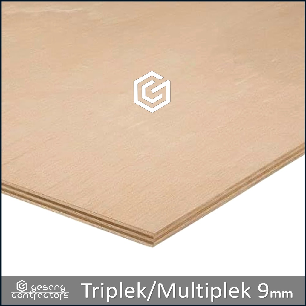 Triplek 9mm 60x100 cm | Multiplek 9 mm 100x60 cm | MC Uty Grade A