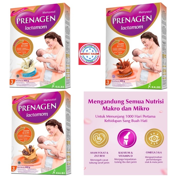 PRENAGEN LACTAMOM 400GR SUSU IBU MENYUSUI