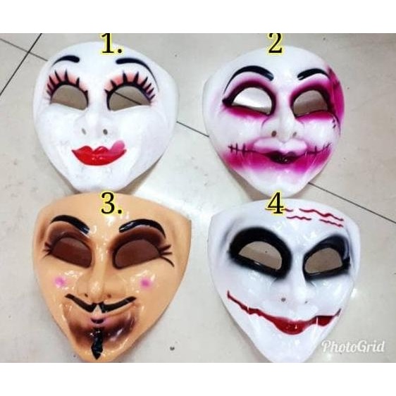 XCF TOPENG SERAM WANITA JABABUKIS SCARY HALLOWEEN MASK JABBAVOCKEZ COSPLAY TERLARIS