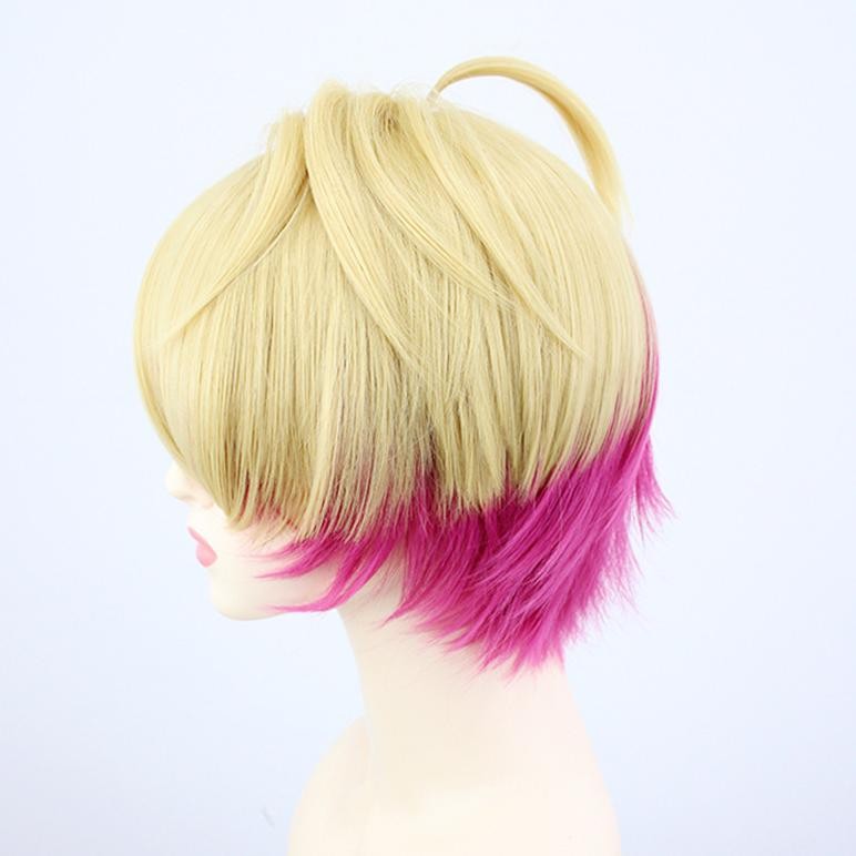 JNH LOL-95 wig aqua aquamarine hoshino oshi no ko cosplay rambut palsu karakter anime TERLARIS