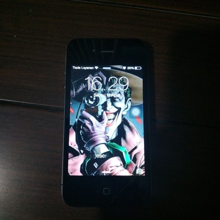 IPHONE 4S SECOND LAYAR PECAH MASIH NYALA