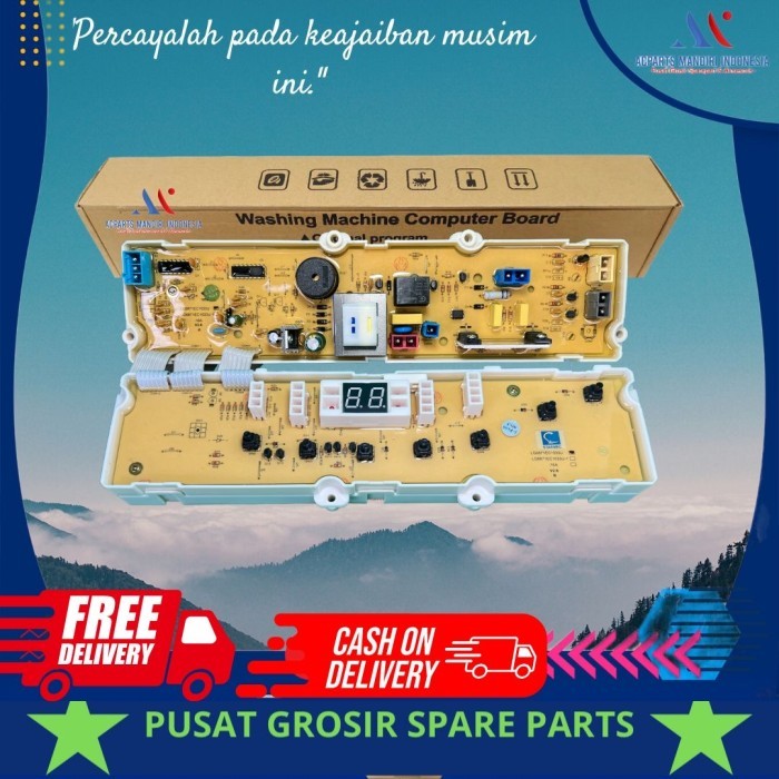 LG WF-F801TC / WF-L801TC MODUL PCB MESIN CUCI TOP LOADING