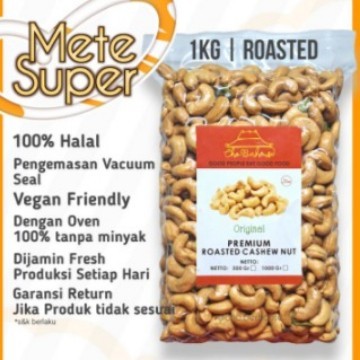 

Kacang Mete Mede Super Oven Panggang Roasted