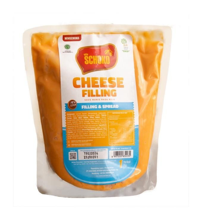 

SCHOKO Cheese Filling & Spread - 1 Kg / Selai dan Olesan Kualitas Terbaik