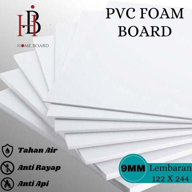 Pvc Board 9Mm | Pvc Foam Board | Home Board 9Mm Ukuran 122X244 Cm