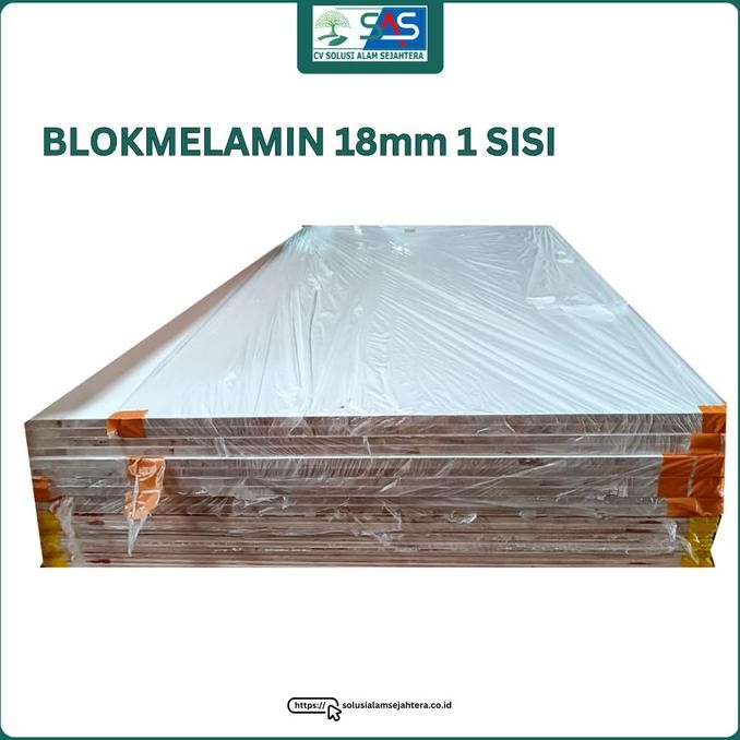 Triplek 18Mm Blokmelamin / Blokmin