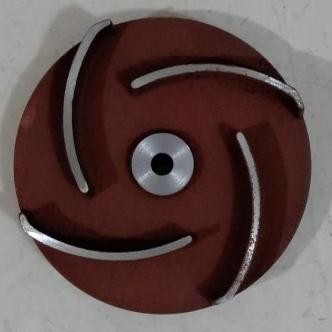 Impeller Waterpump Wp30 Wp80 3 Inch Kipas Keong Pompa Alkon 3" 4 Daun Terlaris