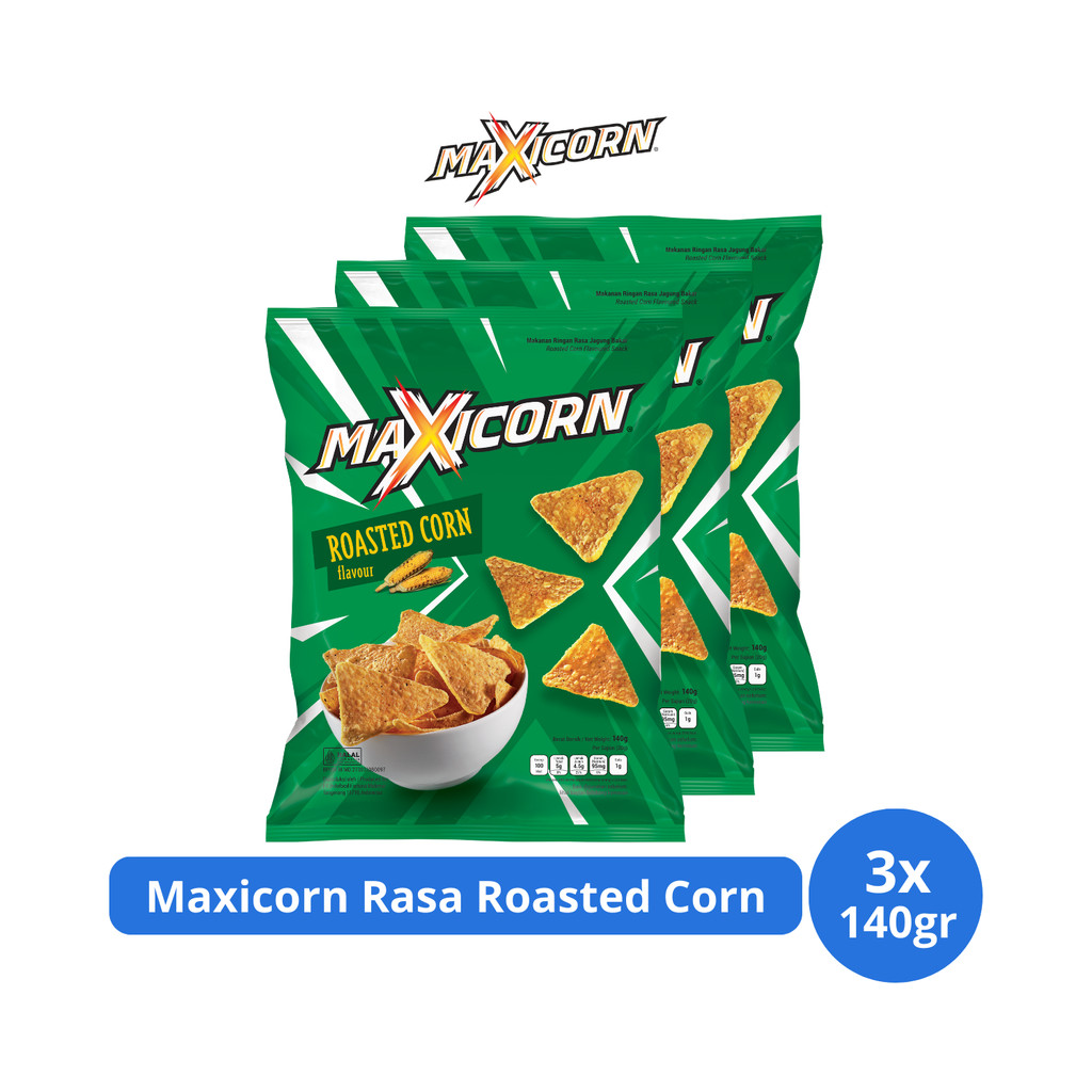 

Maxicorn Rasa Roasted Corn 140gr x 3 pcs