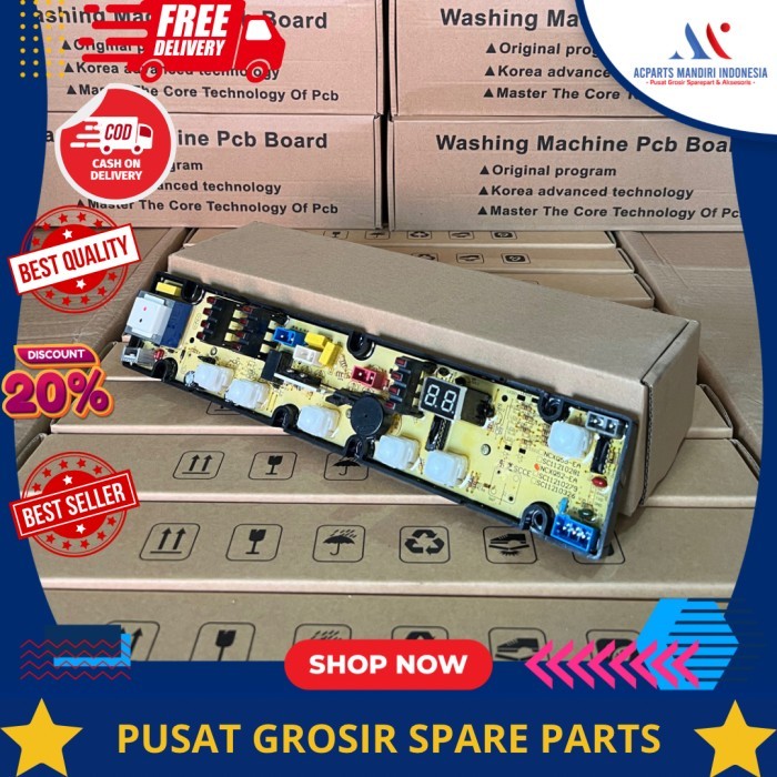 TOSHIBA AW-BX80KN MODUL PCB MESIN CUCI TOP LOADING