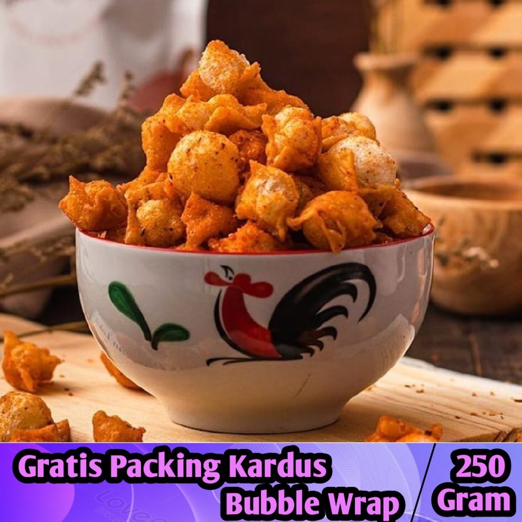 

Siomay Kering 250gram BALADO / Somay Kering Mini - Iqorni Snack