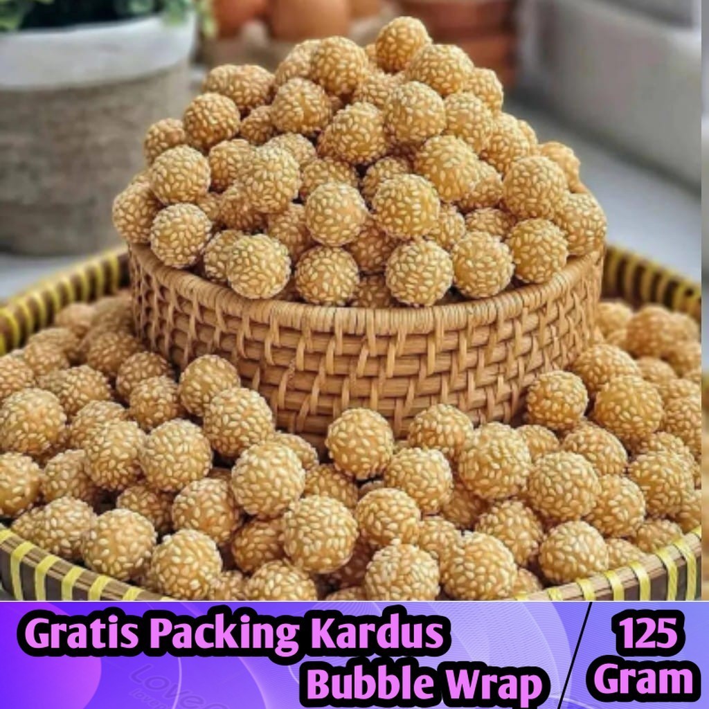 

Ciput Wijen Kuning 125gram / Onde Mini Coklat - Iqorni Snack | Snack Kiloan Murah / Gratis Ongkir cemilan jadul