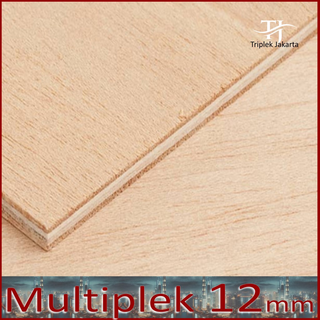 Multiplek 12 mm 90x50 cm | Triplek 12mm 50x90 cm | Palem Grade A
