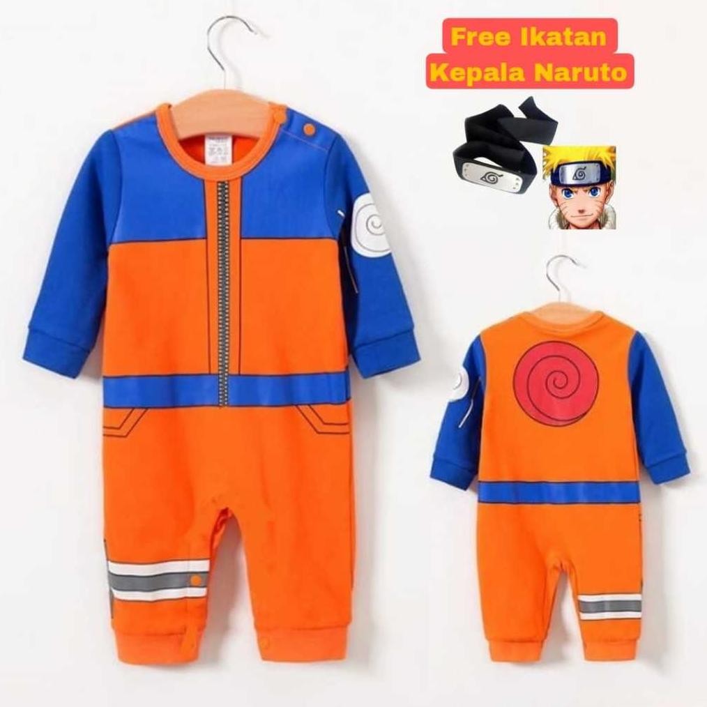 DFG Kostum baju anak NARUTO FREE IKAT KEPALA NARUTO TERLARIS
