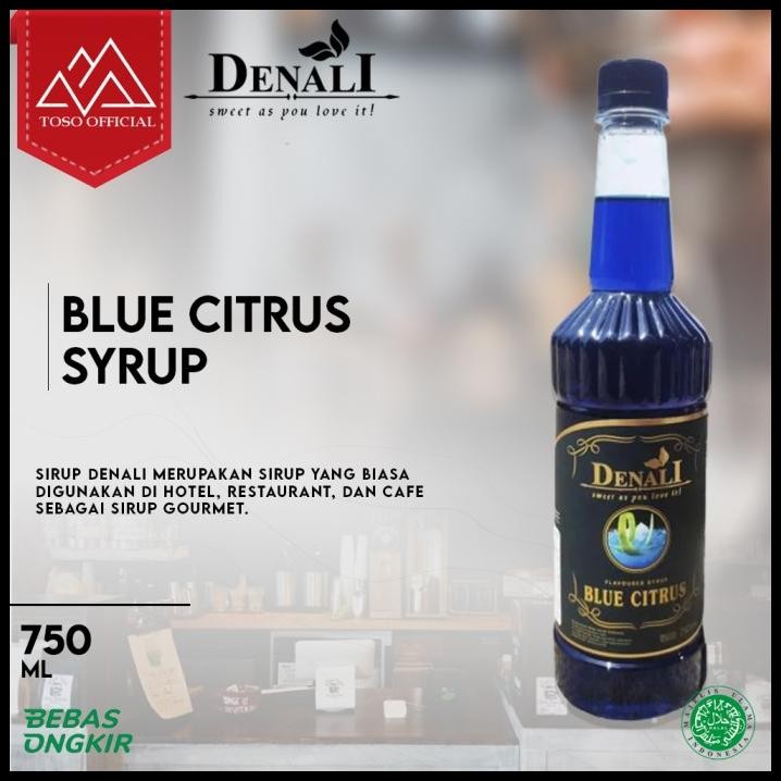 

Denali Sirup Flavour Blue Curacao 750Ml Syrup