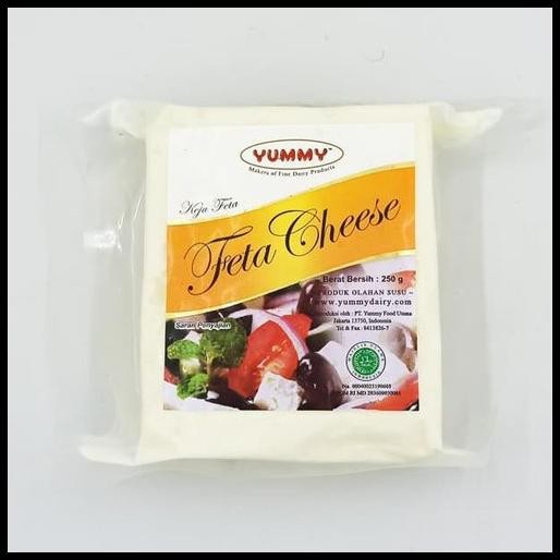 

Yummy Feta Cheese 250 Gr | Keju Yummi