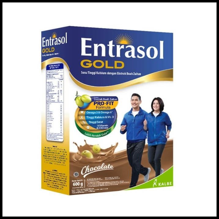 

Entrasol Gold Chocolate 600Gr | Susu | Lansia