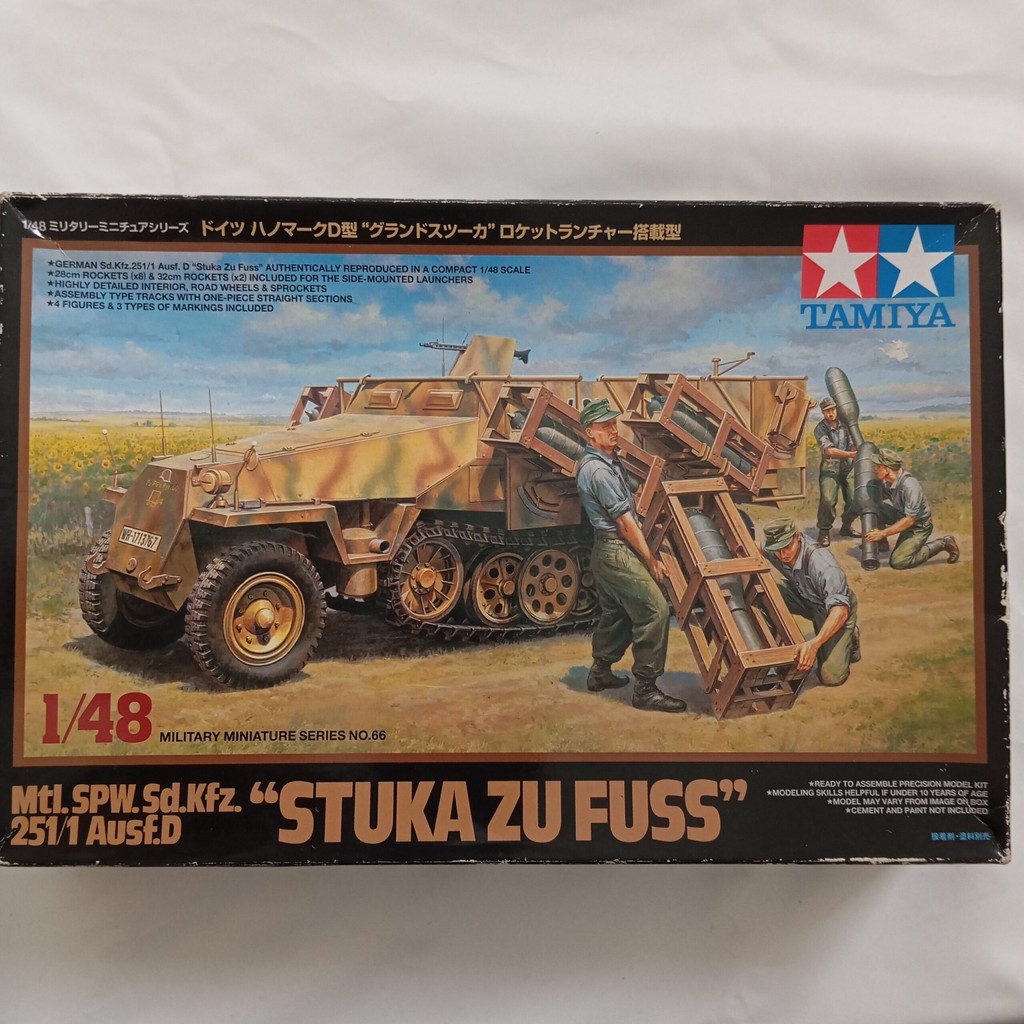 Model kit Tamiya 1/48 Stuka zu fuss