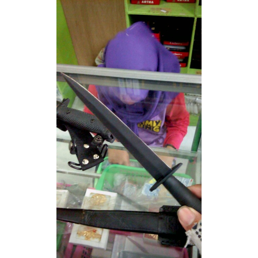 PISAU BAYONET KOPASSUS + SARUNG