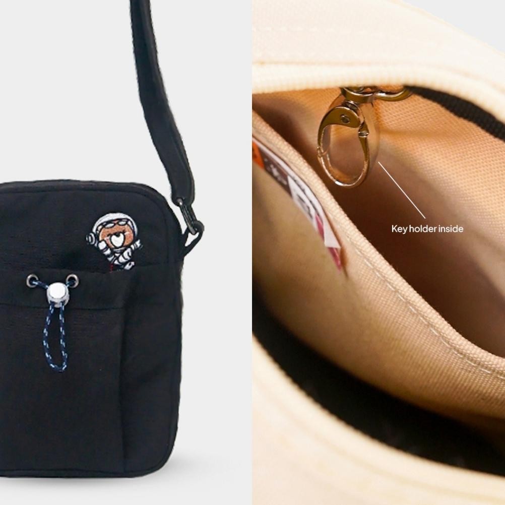 Tr24 Crsl Peeta Shoulder Bag | Tas Selempang Kecil | Tas Pinggang Kotak | Tas Slempang | Sling Bag |