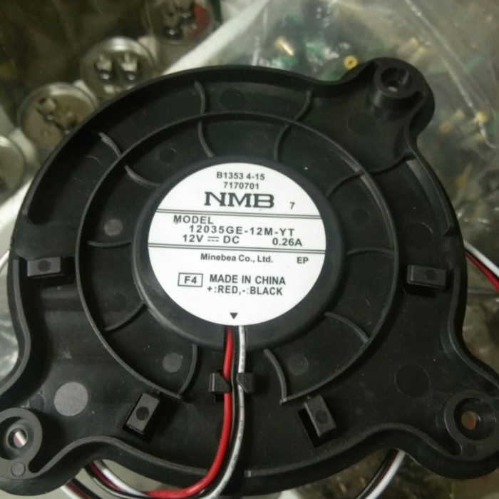 FAN DC 12V 12CM MEREK NMB FAN UNTUK KULKAS SAMSUNG MADE IN CHINA