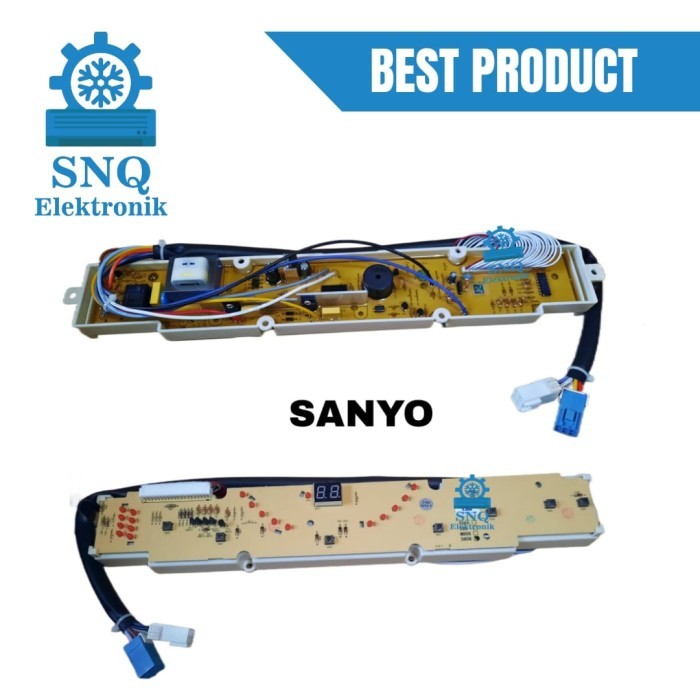 PCB MESIN CUCI SANYO 1 TABUNG TOP LOADING - MODUL MESIN CUCI SANYO