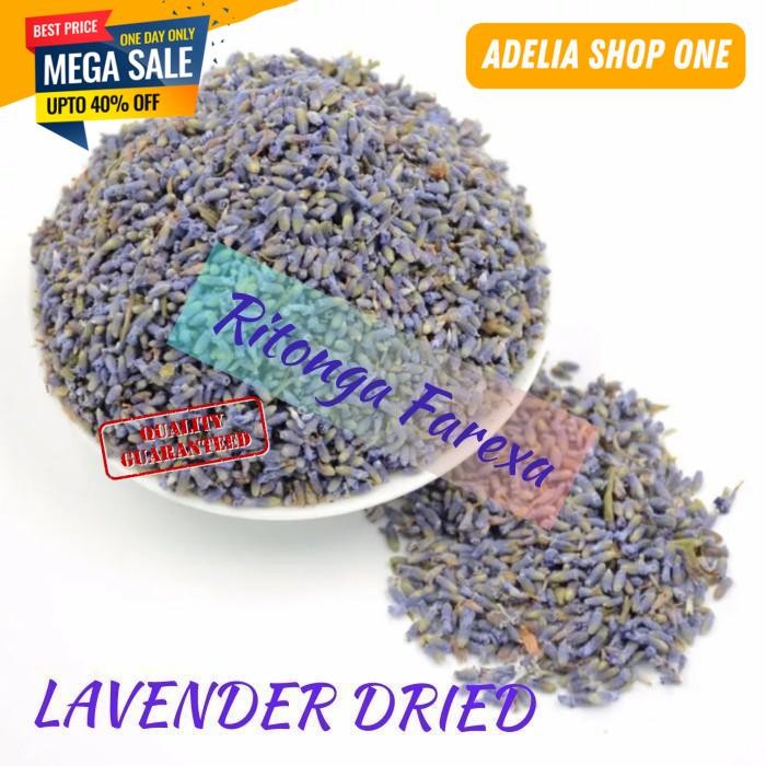 

DRIED LAVENDER FLOWER TEA 1KG BUNGA LAVENDER KERING LAVANDULA 1 KG LEBIH HEMAT!!!!