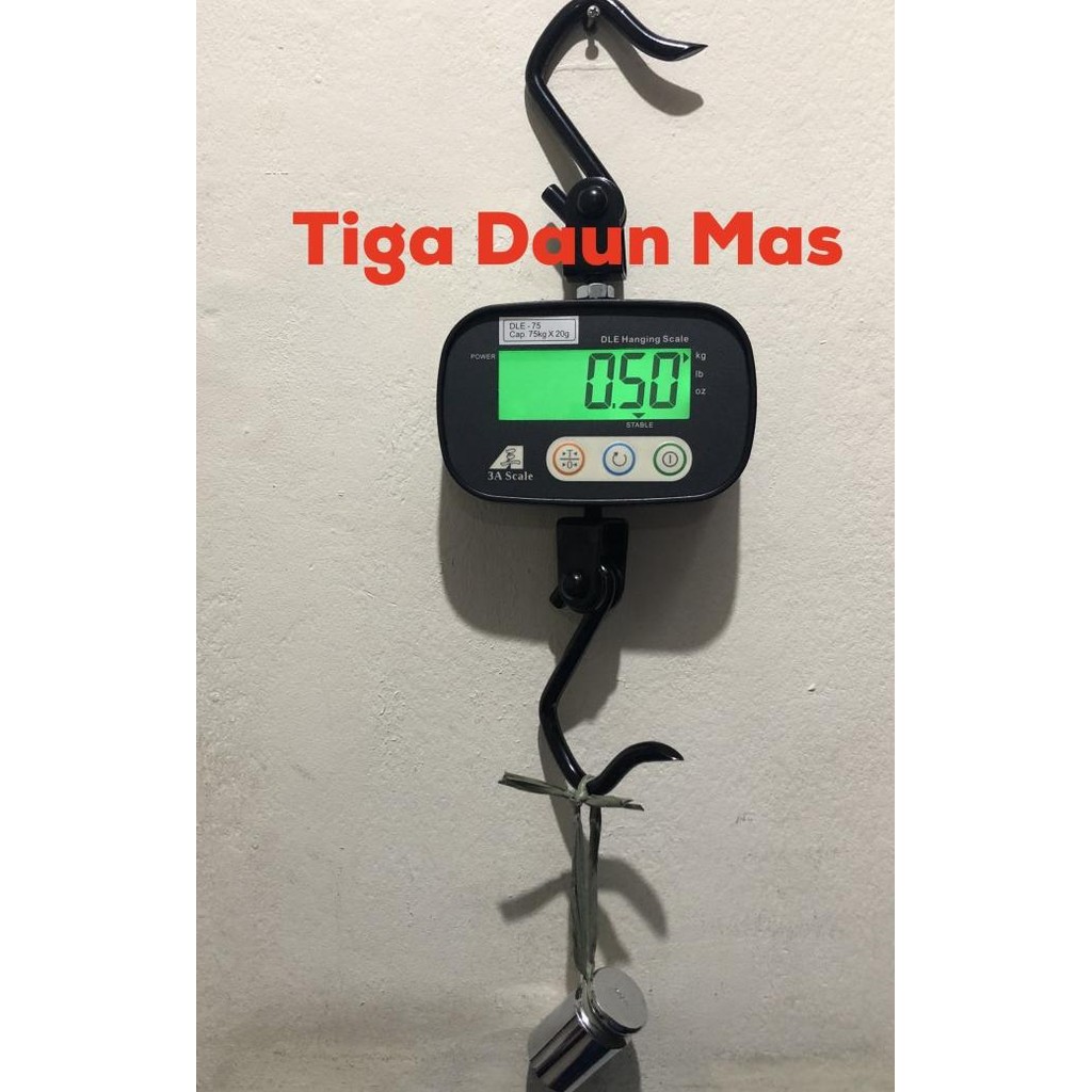 Timbangan Gantung Dle 75 / Crane Scale/Timbangan Gantung Digital 75 Kg