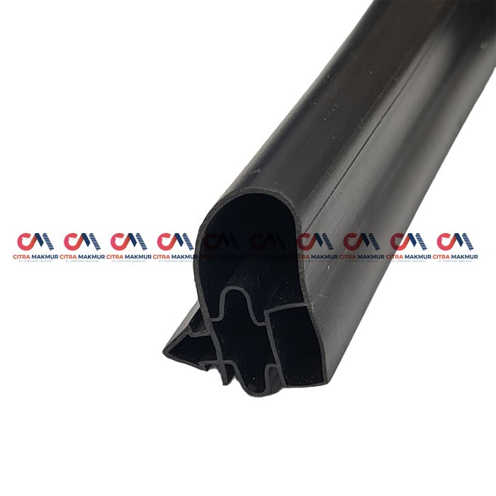 Gasket Karet Pintu Showcase Kulkas 2 pintu Knock merk Polytron Freezer