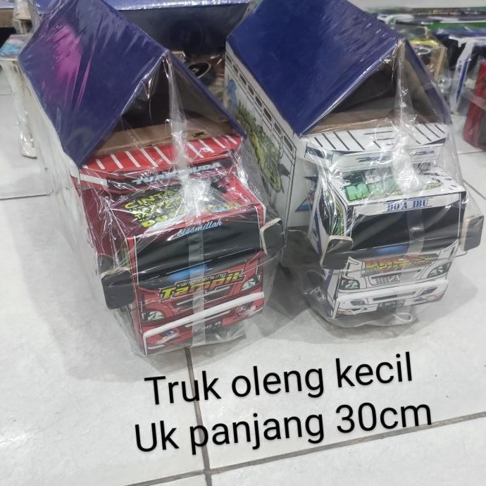 Mainan Anak Truk Oleng Kayu / Truck Oleng Kayu Besar (Khusus Instant) KRW